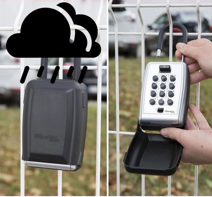 Master Lock 5422EURD schránka na klíče s okem přenosná