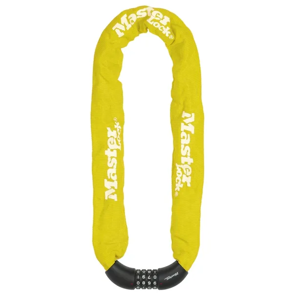Master Lock 8392EURDPROCOLY zámek na kolo žlutý 90 cm řetěz