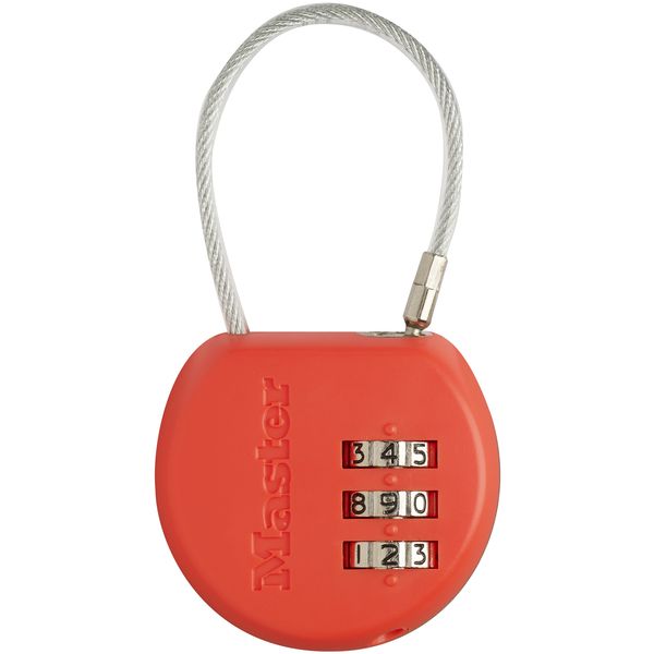 Master Lock 4671EURDCOL kombinační zámek oranžový 42 mm