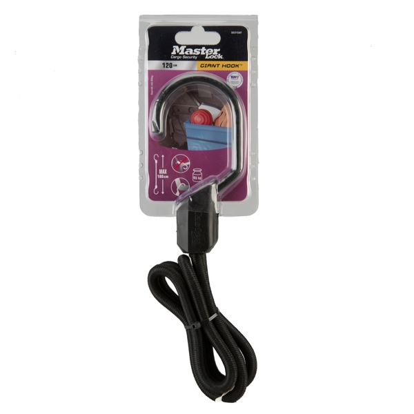 Master Lock 3231EURDAT upínací guma 120 cm černá