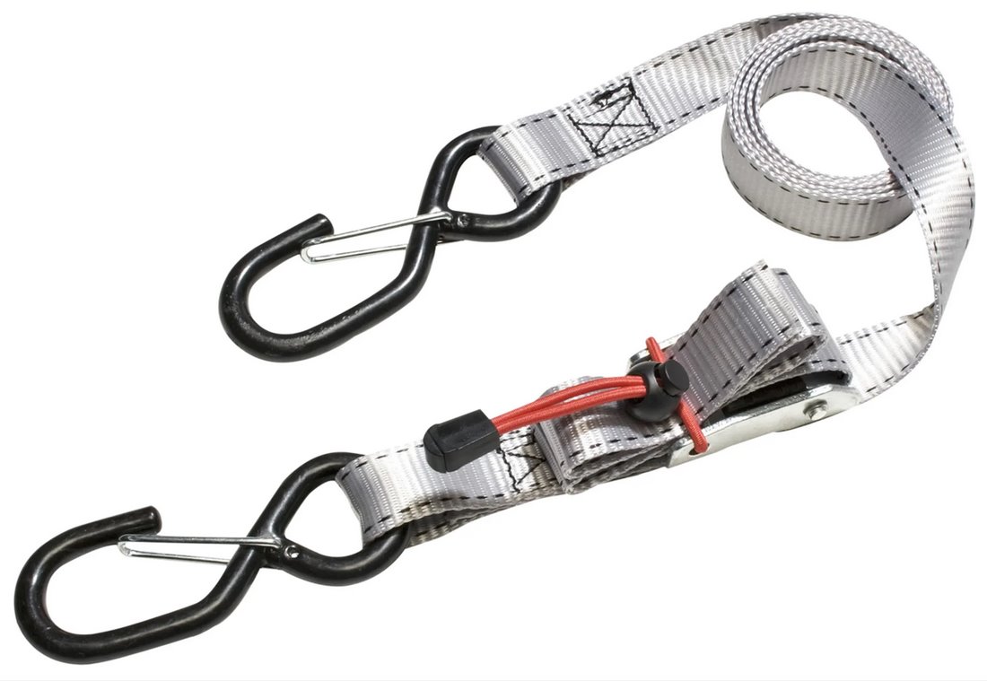 Master Lock 3113EURDAT upínací popruhy 180 cm 2 ks šedé