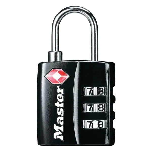 Master Lock 4680EURDBLK TSA kombinační zámek na kufr 30 mm
