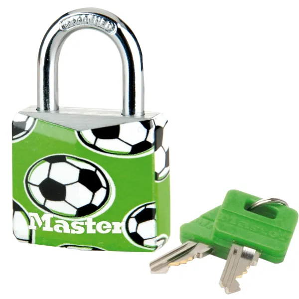 Master Lock 9130EURDPSP visací zámek 30 mm football