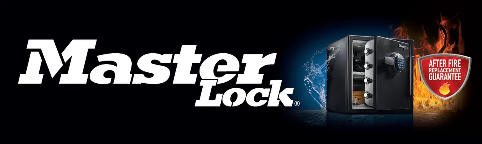 Master Lock 1310-HEADER SAFE PVC banner 100x30 cm 2 háky