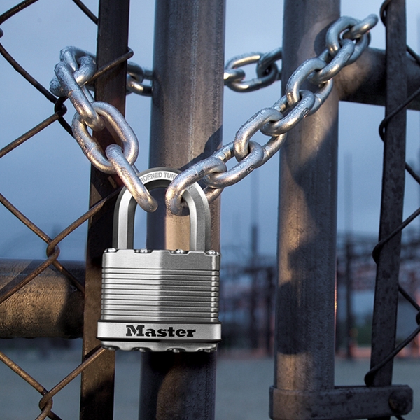 Master Lock Excell M5EURDCC visací zámek 50 mm titan