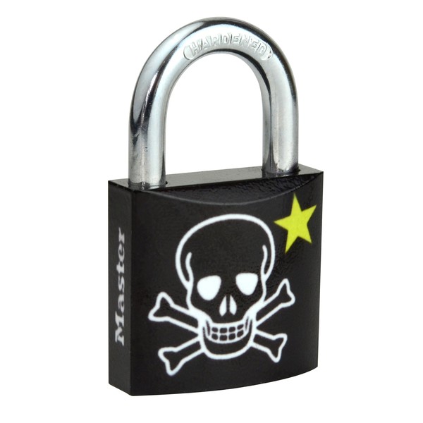 Master Lock 3430EURDSKULL visací zámek 30 mm lebka