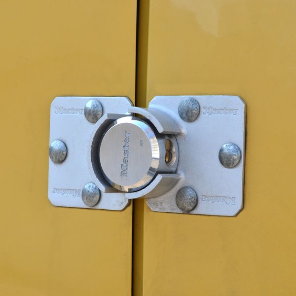 Master Lock 736EURD zámek s petlicí set stříbrný