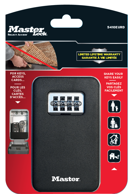 Master Lock 5410EURD trezor na klíče Select Access venkovní