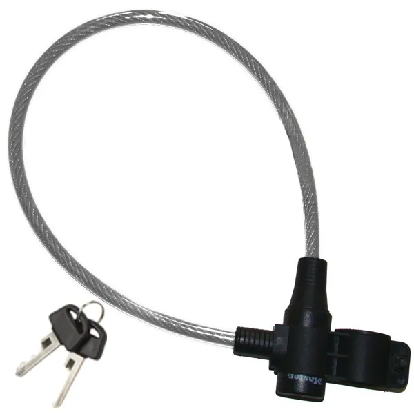 Master Lock lanko 8269EURDPRO 65 cm 8 mm průhledné na klíč