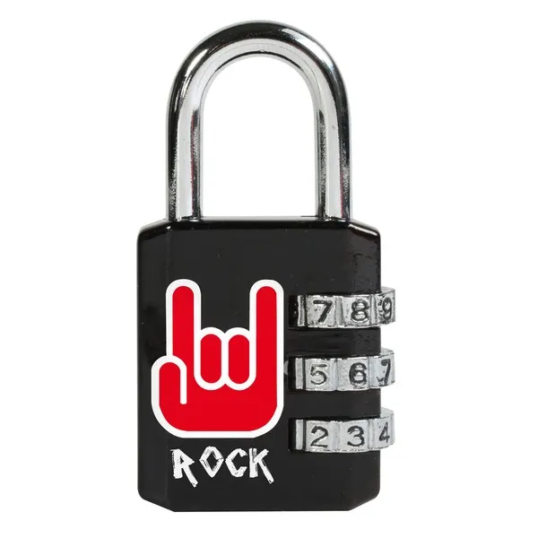 Master Lock 1509EURDROCK kombinační zámek 30 mm černý