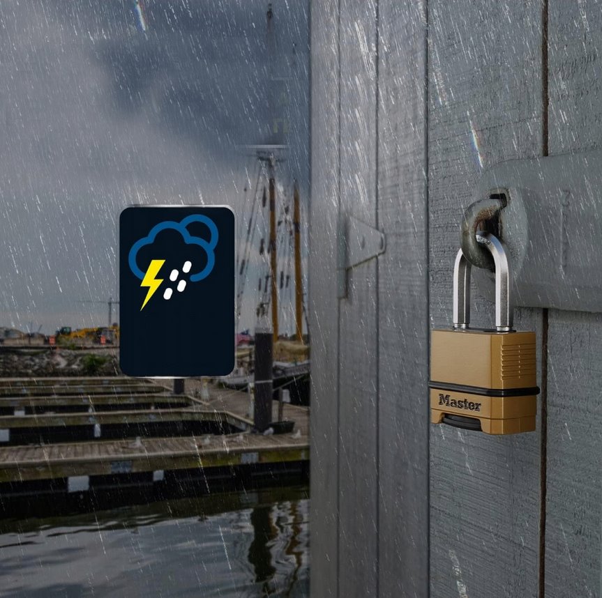 Master Lock Excell M175EURDLF kombinační zámek 56 mm mosaz