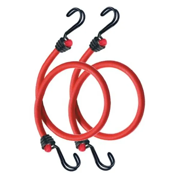 Master Lock 3020EURDAT upínací gumy 60 cm červené 2 ks