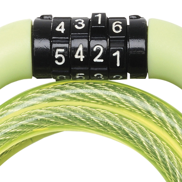 Master Lock 8143EURDPROCOL zámek na kolo zelený 1,2 m