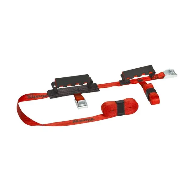 Master Lock 3126EURDAT stěhovací popruhy 250+500 cm červené
