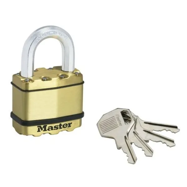 Master Lock Excell M5BEURD visací zámek 50 mm mosazný