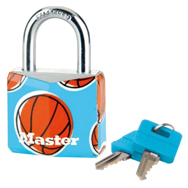 Master Lock 9130EURDPSP visací zámek basketball 30mm