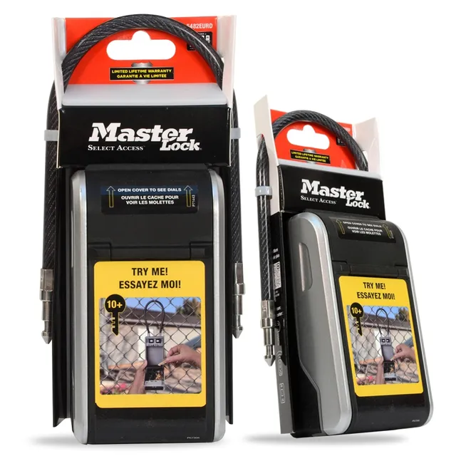 Master Lock 5482EURD schránka na klíče s lankem velká