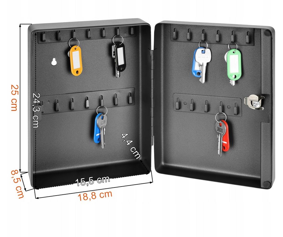 Master Lock KB-25ML skříňka na 25 klíčů ocelová