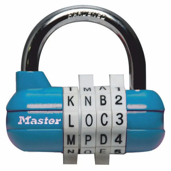 Master Lock 1534EURD kombinační visací zámek modrý 64 mm