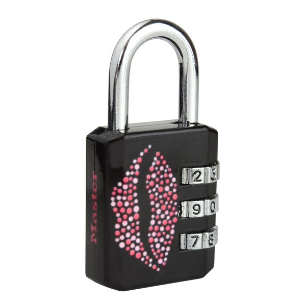 Master Lock 1509EURDKISS kombinační zámek 30 mm černý Kiss