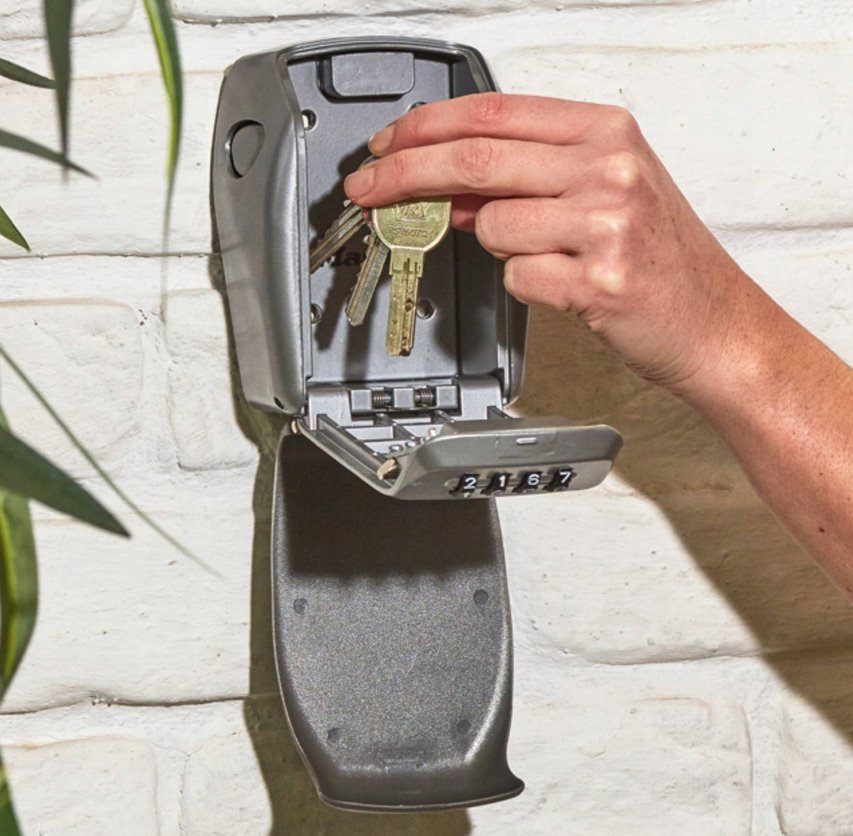 Master Lock 5415EURD schránka na klíče šedá kombinační