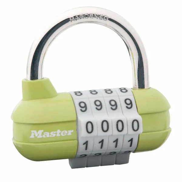 Master Lock 1523EURD kombinační zámek horizontální zelený