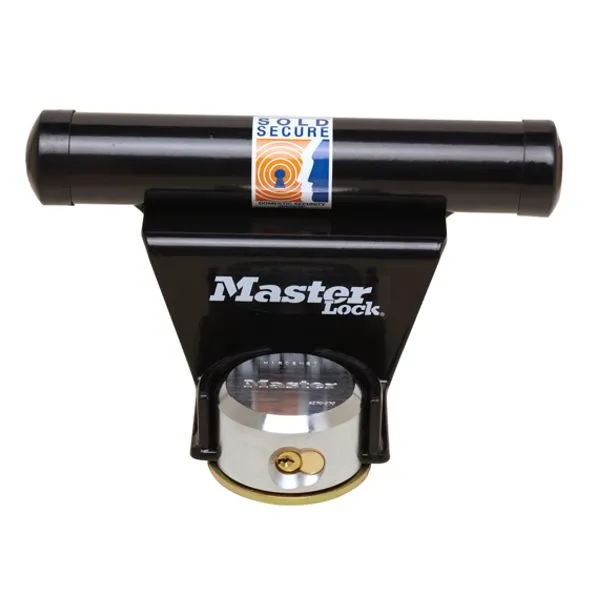 Master Lock 1488EURDAT zámek na garážová vrata tvrzený černý